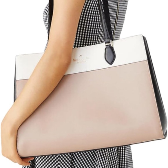 Includes NWT Matching Wallet - Like New Kate Spade Laptop Bag - Picture 9 of 15